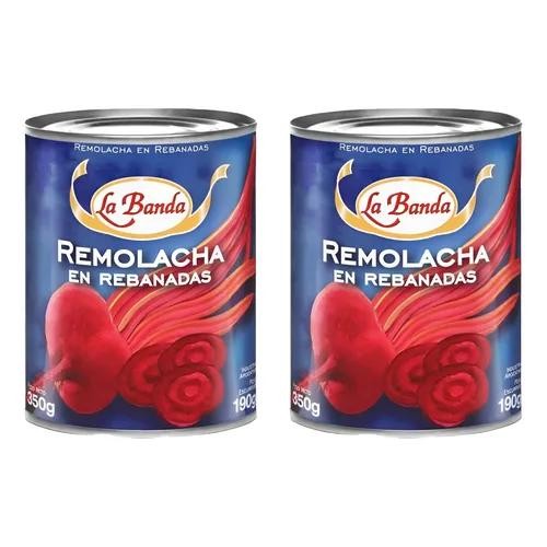 Remolacha Rebanadas Pack 350gr x 24u