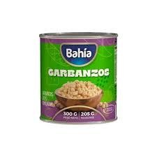 Garbanzos Secos Remojados Bahia  300gr x 24u