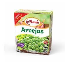 Arvejas Secas Remojadas La Banda Pack 350gr x 24u