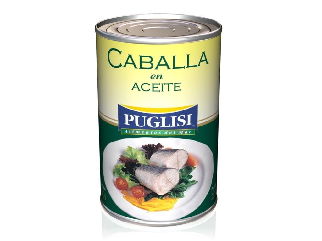 Caballa Aceite 380gr x 24u