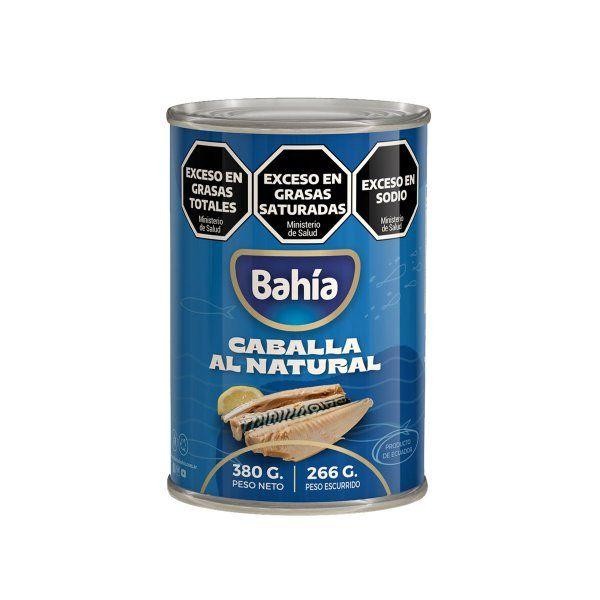 Caballa Al Natural Bahia  380gr x 12u