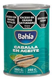 Caballa  En Aceite Bahia  380gr x 12u