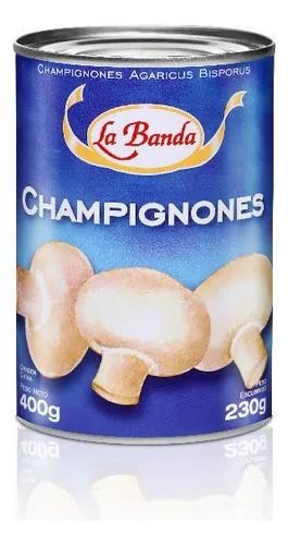 Champiñon Entero La Banda 850gr x 12u