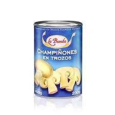 Champiñones Trozos 400gr x 24u