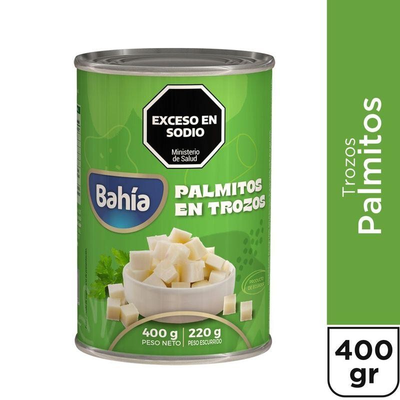 Palmitos Bahia En Trozos 400gr x 6u