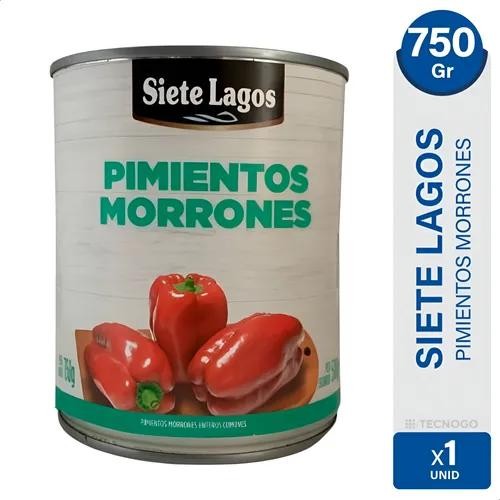 Pimientos Morrones Enteros 750gr x 12u