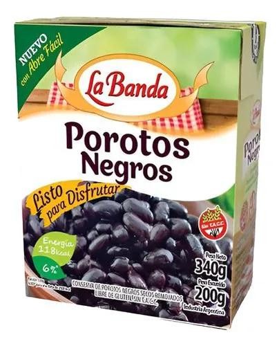 Porotos Negros Tetra Recart 340gr x 12u