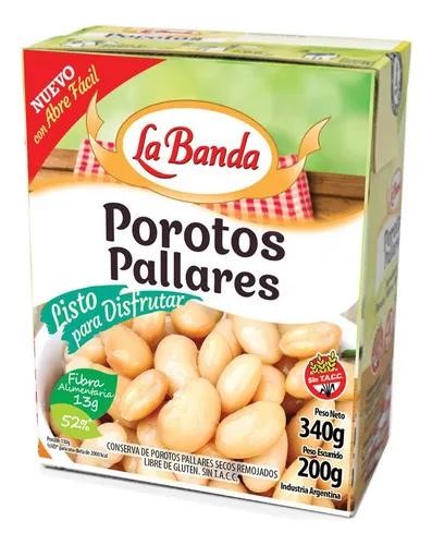 Porotos Pallares Tetra Recart 340gr x 12u