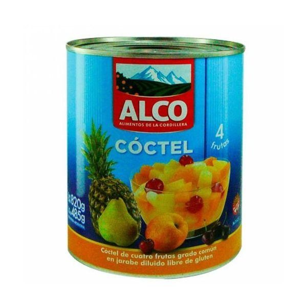 Coctel De 4Frutas 820gr x 12u