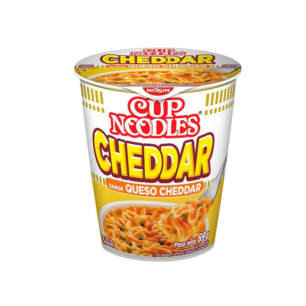 Nisin Cup Noodles Cheddar 69gr x 24u