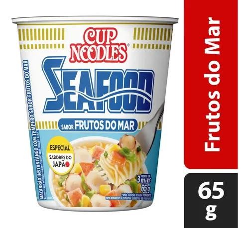 Nisin Cup Noodles Frutos De Mar 71gr x 24u