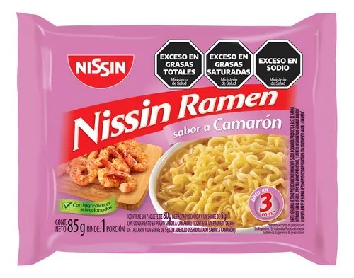Nisin Ramen Camaron 85gr x 30u