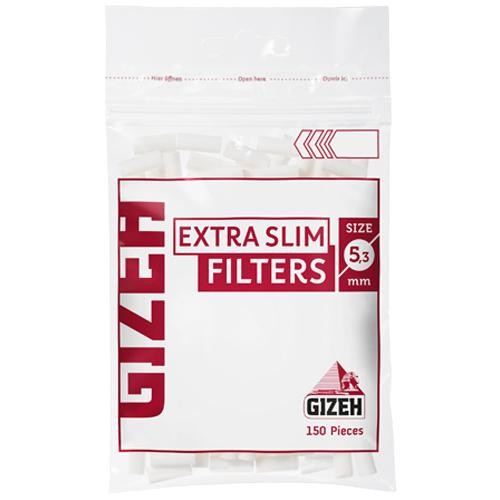 Filtros Gizeh Extra Slim Display  (Blanco)  x 20u