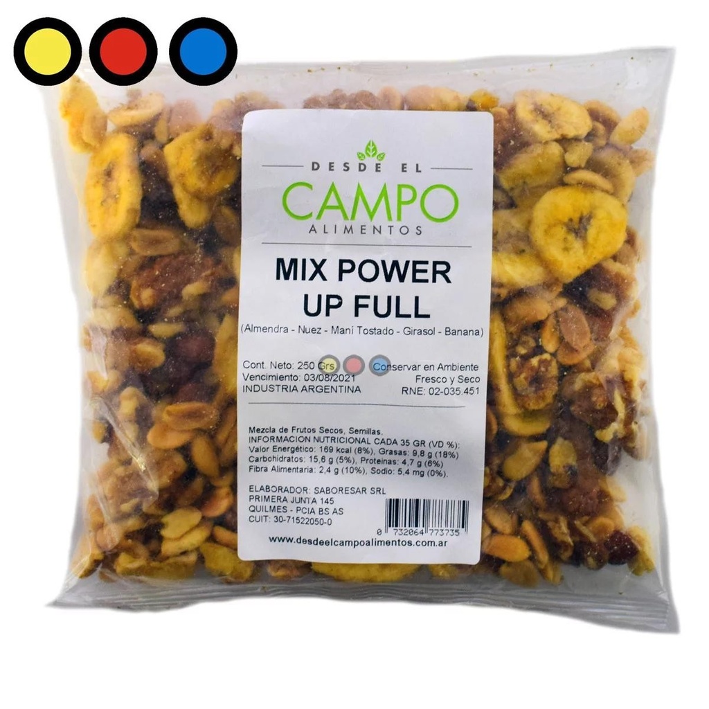 Mix Power Up Full 250gr x 12u