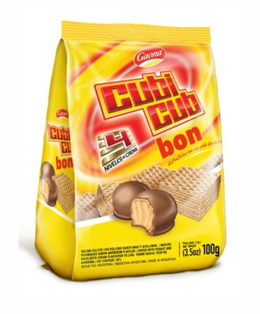 Cubicub Bon Gaona 100gr x 16u