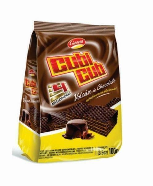 Cubicub Volcan De Chocolate Gaona 100gr x 16u