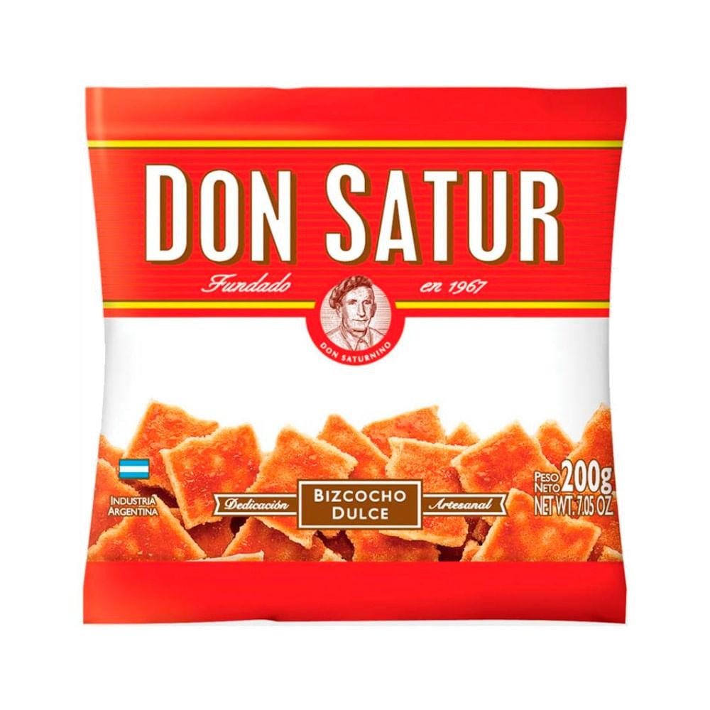 Don Satur Bizcochos Dulces 200gr x 30u