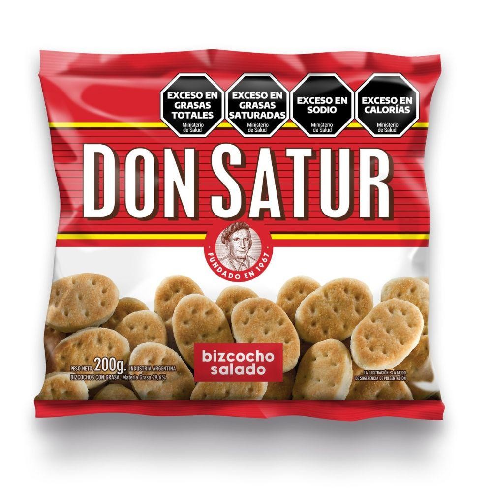 Don Satur Bizcochos Salados 200gr x 30u