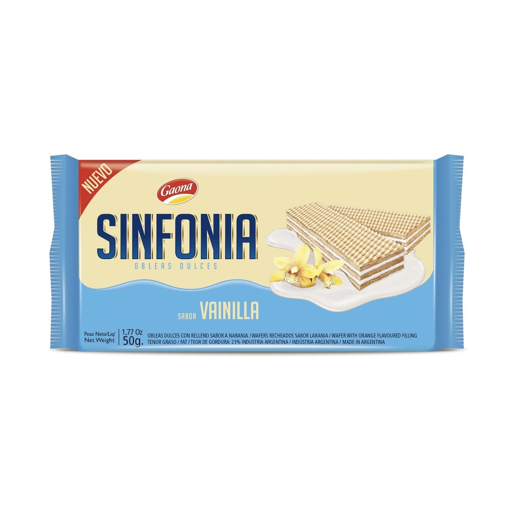 Sinfonia Clasica Gaona 50gr x 42u