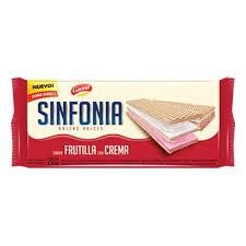 Sinfonia Duo Frutilla C/Crema Gaona 50gr x 42u