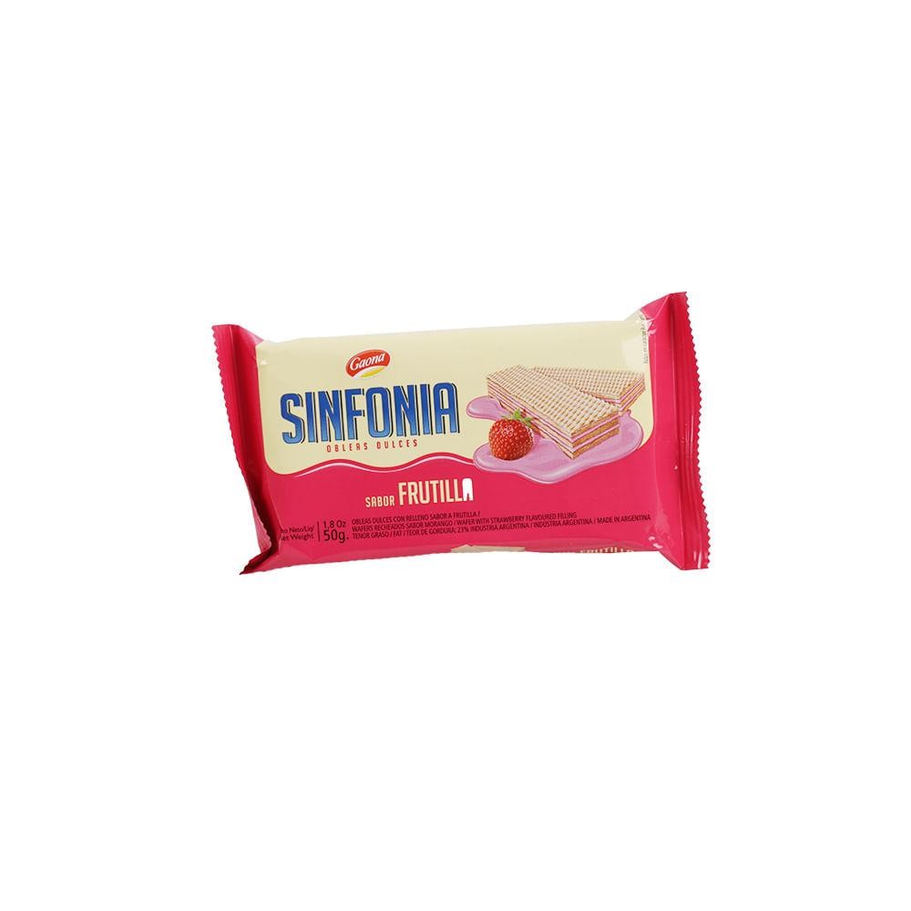 Sinfonia Frutilla Gaona 50gr x 42u