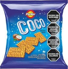 Galletitas Coco Parnor amos 170gr x 30u