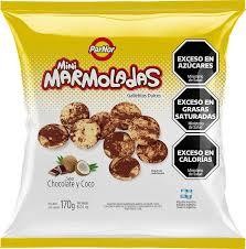 Galletitas Mini Marmoladas Parnor amos 170gr x 30u