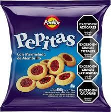 Galletitas Pepitas Parnor amos 160gr x 30u