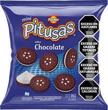Galletitas Pitusas Chocolate Parnor amos 160gr x 30u