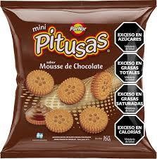 Galletitas Pitusas Mousse Parnor amos 160gr x 30u