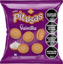 Galletitas Pitusas Vainilla Parnor amos 160gr x 30u