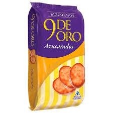 9 De Oro Azucarados 210gr x 28u