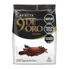 9 De Oro Galletitas Dulces Sabor Chocolate  x 16u