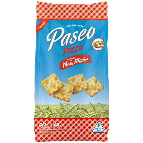 Paseo Cracker Pizza 250gr x 14u