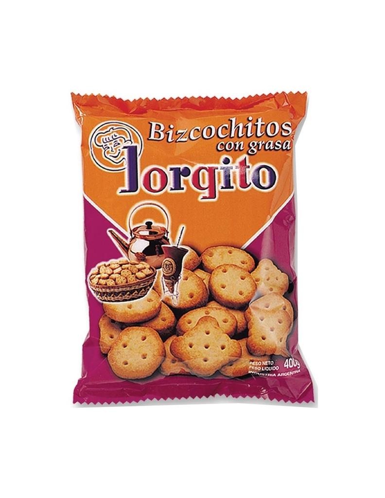 Bizcochitos Con Grasa Jorgito 200gr x 24u