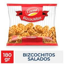 Bizcocho Salado Gaona 180gr x 24u