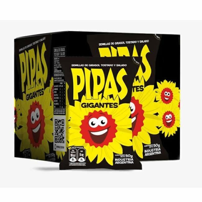 Pipas Gigantes Display  x 12u