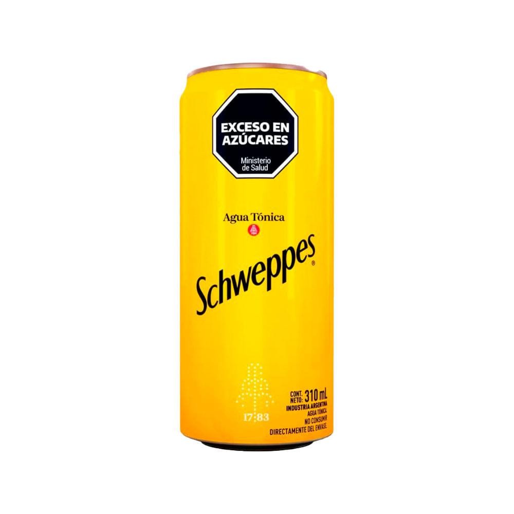 Gaseosa Schweppes Tonica Lata 310ml x 6u