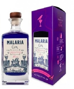 Gin Malaria Con Estuche 700ml x 1u