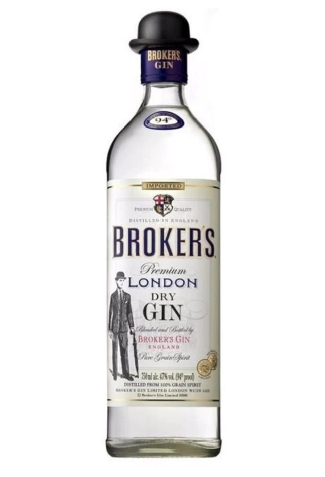 Gin The Brokers 750ml x 1u