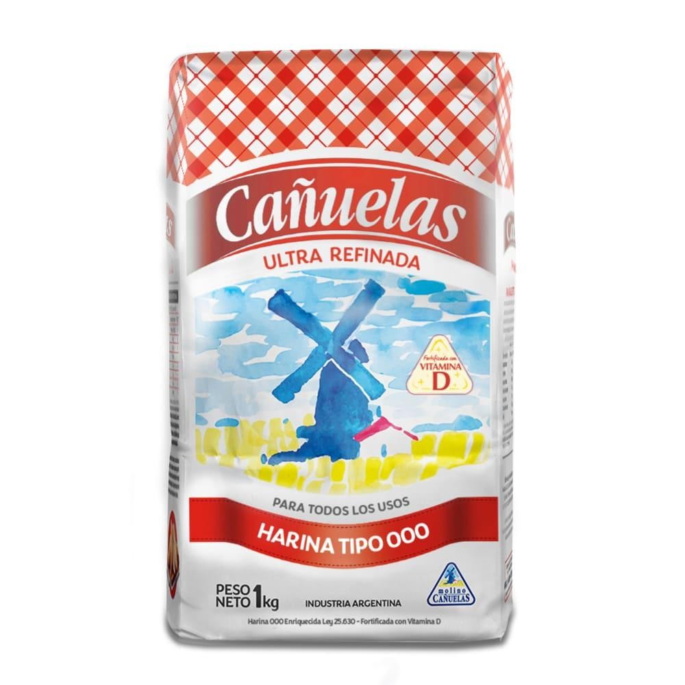 Harina 000 Cañuelas 1kg x 10u