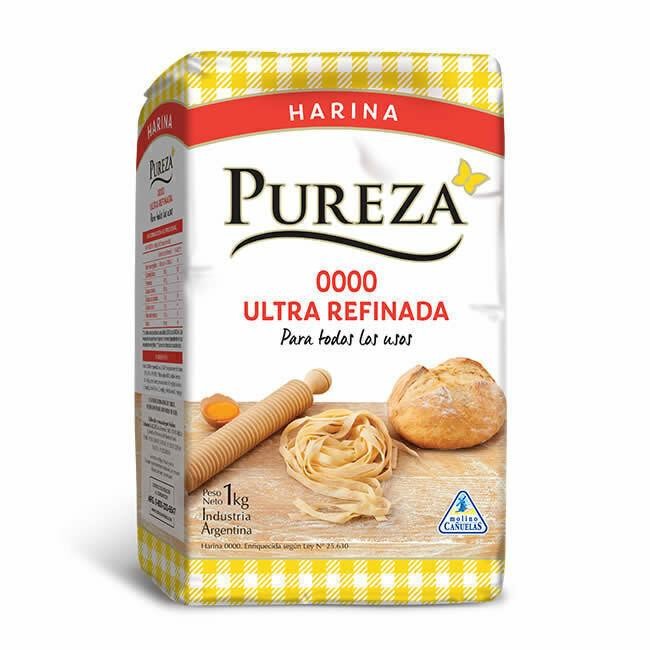Harina 0000 Cañuelas Pureza 1kg x 10u