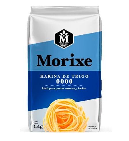 Harina 0000 Morixe 1kg x 10u