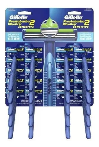 Gillete Prestobarba Ultragrip 2Filos Display  x 24u