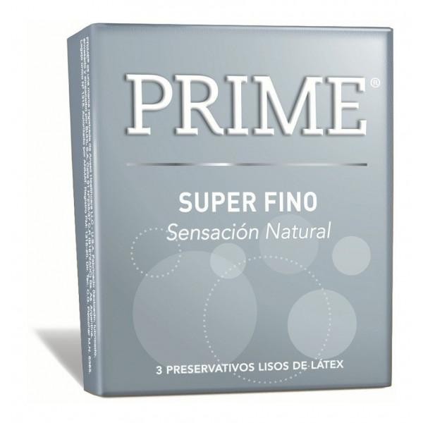 Preservativos Prime Superfino Display x 3 Preservativos  x 1u