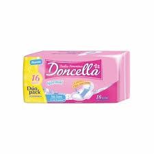 Toalla Femenina Normal Con Alas Duo Pack Sin Perfume  x 25u