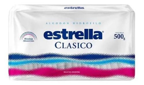 Algodon Hidrofilo Clasico 500gr x 10u