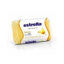 Jabon De Glicerina Neutro Estrella Display 125gr x 60u