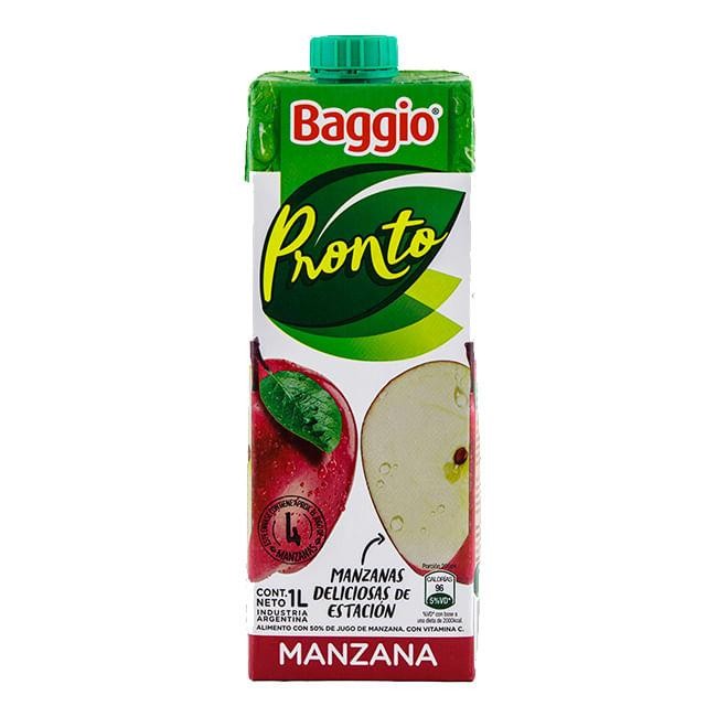 Jugo Baggio Manzana 1l x 8u