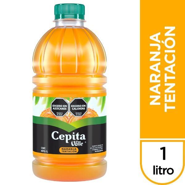 Jugo Cepita Naranja Botella 1l x 6u